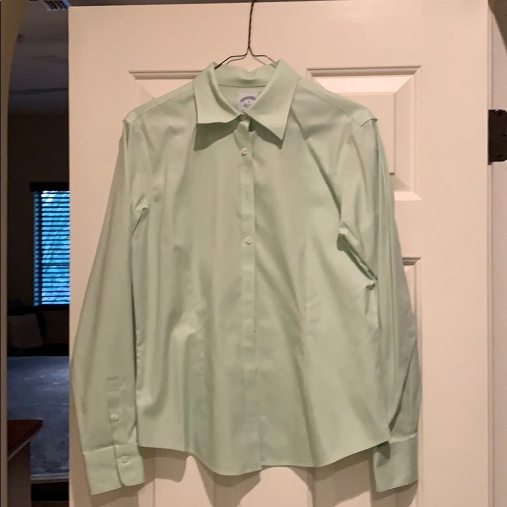 Brooks brother women button up shirt